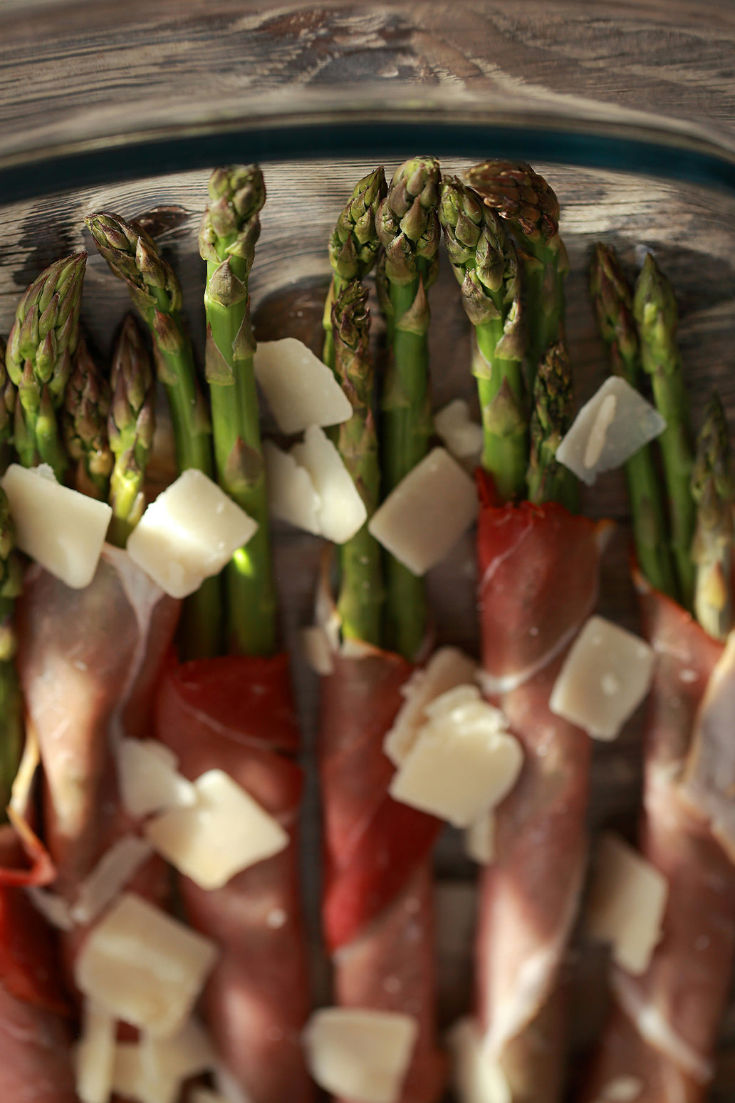 Involtino di Prosciutto cotto con Asparagi gratinati