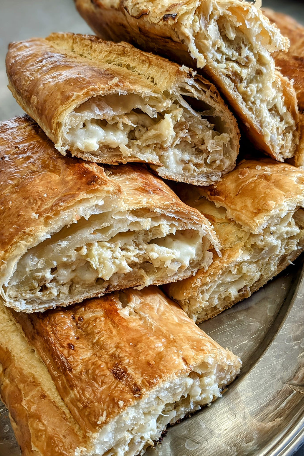 🌿Strudel salato con cavolo cappuccio e toma piemontese